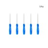 FOCMKEAS 5PCS Mini Phillips Screwdriver, 2mm Cross Head with Blue