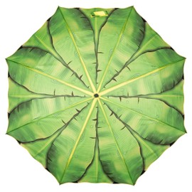 VON LILIENFELD Folding umbrella "Banana Leaves"