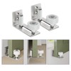 SMARTSTANDARD Sliding Barn Door Floor Guide for Bottom Adjustable Roller