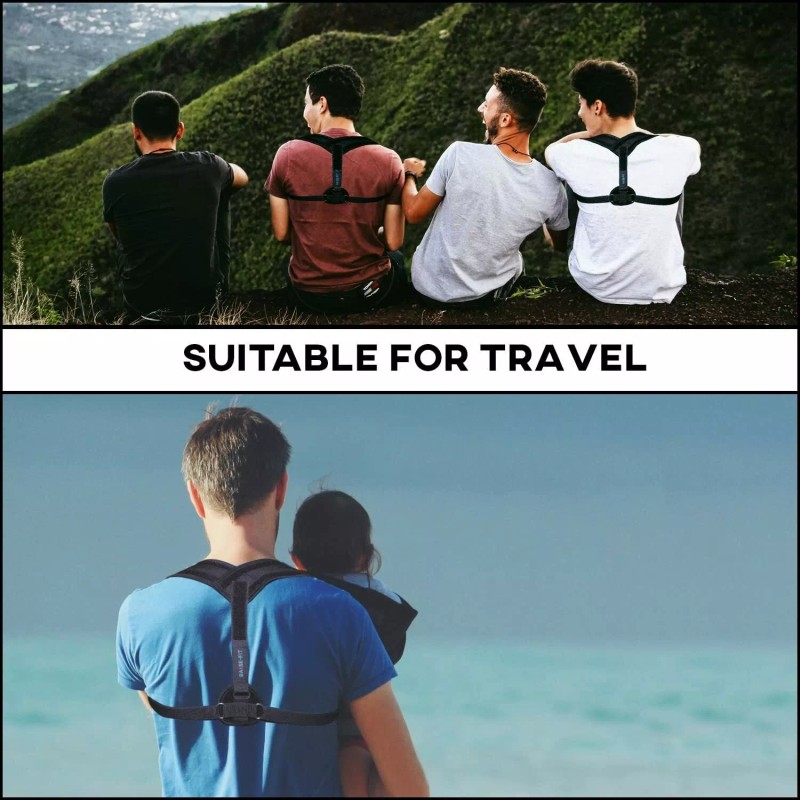 Perfect Posture Adjustable Posture Corrector - Ergonomic Back Brace for