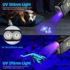 DARKBEAM UV Flashlight 365+395 Blacklight, LED EDC Flashlights high Lumen