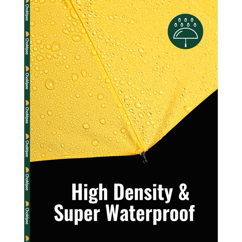 Chakipee Compact Automatic Umbrella For Men and Women Windproof 8