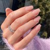 KXAMELIE Baby Pink Press on Nails Medium Coffin Gel Natural