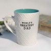 Ynsfree World's Greatest Dad 16 OZ Coffee and Tea Cups-for