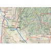 Idaho State Physical Map - 16.5 x 26.9 Inches -
