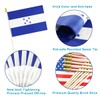 QQSD Honduras Small Flag Honduran Stick Mini Hand Held Flags