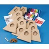 S&S Worldwide Make-A-MandoHarp Craft Kit (Pack of 12)