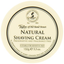Taylor of Old Bond Street Natural Shaving Cream Bowl, 5.3 Ounce