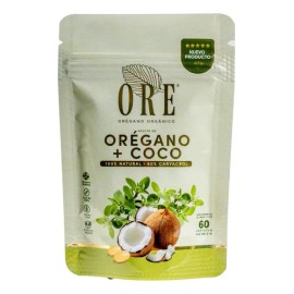 Aceite De Orégano Y Coco Ore 60 Cápsulas Softgel Orgánico                                                                                             