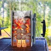 gzcmxh Chimney Starter Charcoal Grill Tools Accessory Quick Rapid Fire