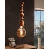 Eglo AVOLTRI Hanging Light Wood 60 W, Oak