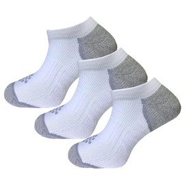 True Energy Men's Ankle Socks - Sport Socks with Compression + Infrared - 3 Pairs
