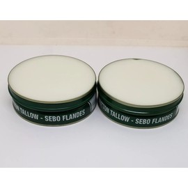 CEBO DE CARNERO GERMA BRAND 2Pcs 100% PURE MUTTON TALLOW/ SEBO FLANDE