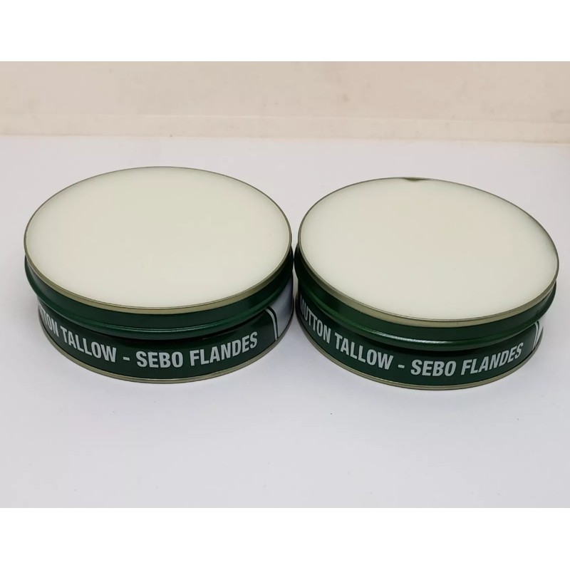 CEBO DE CARNERO GERMA BRAND 2Pcs 100% PURE MUTTON TALLOW/
