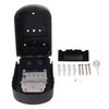 Security Case Lock Box Wall Mounted Waterproof Lockbox Aluminum Alloy
