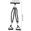 IMIKEYA Foot Pedal Puller Resistance Band Elastic Tension Rope Exercise