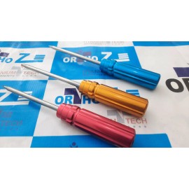 ORTHO ZE Torque Screwdriver for hex size 2mm,2.5mm for 3.5mm screws (1 Pc)