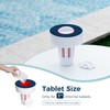 POOL FELLOWS Pool Tablet Dispenser ONLY for 1 inch Tablets,