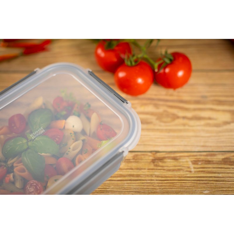 Kuhn Rikon 24031 Glass Container, Glass, Transparent, with lid 0.64L