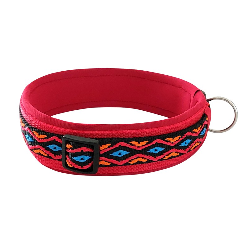 BUDDYPACK Dog Collar Extra Wide and Soft Padded for Small,
