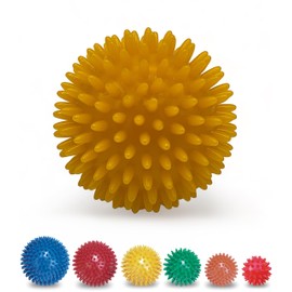 Spiky Massage Ball - 8cm - Plantar Fasciitis Treatment Option - AKA Sensory Balls for Young Children - Trigger Point Massage Spikeball