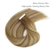 ABH AMAZINGBEAUTY HAIR Tape in Hair Extensions Human Hair Brown