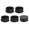 uxcell 5Pcs Chair Leg Caps, Fit OD 80mm (3-1/7 Inch)
