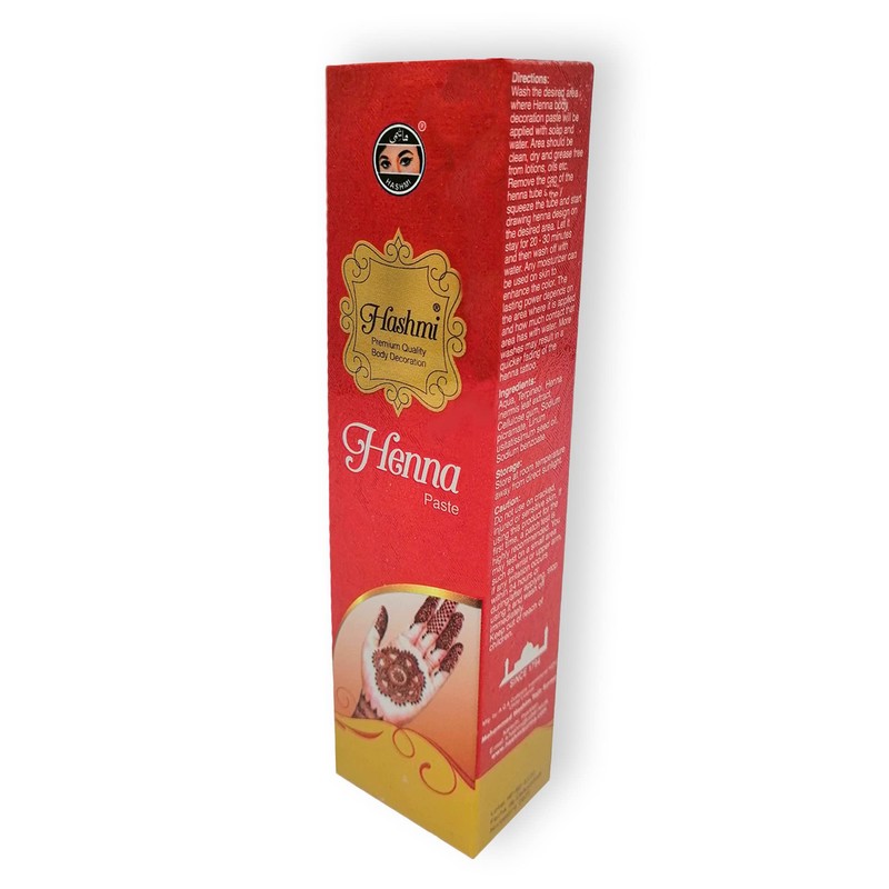 HENNA PARA TATUAJE HASHMI 12 PZAS
