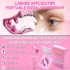 Upgrade Soft Magnetic Eyelashes with Applicator Reusable No Glue Needed