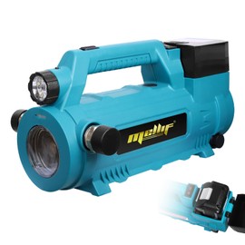 Mellif Cordless Transfer Pump Compatible with Makita 18V Battery (Tool Only), Portable Self-priming, Electric Utility Water Pump for Garden, Hot Tub, Tank, Pool, Ponds, Aquariums