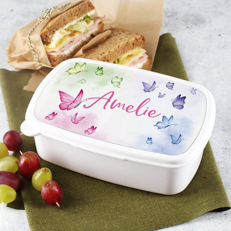 Striefchen® Lunch Box for Girls with Name of Choice –