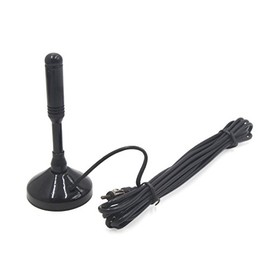 uxcell 14cm Long Magnetic Base Car AM/FM Radio Signal Antenna Aerial w 4M Cable