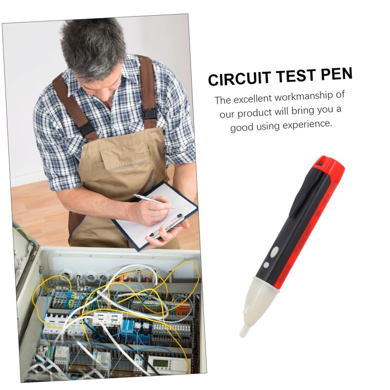 Gatuida Non Contact Electrician Pen with Sound and Light Alarm