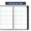 AT-A-GLANCE Telephone Address Book, Large Print, 500 Entries, 4-3/4" x