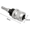 Saipor Magnetic Drywall Bit Holder with S2 Screwdriver Bits 1/4