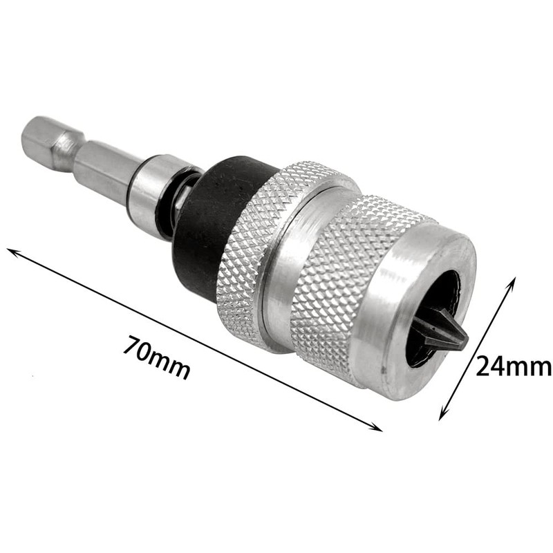 Saipor Magnetic Drywall Bit Holder with S2 Screwdriver Bits 1/4