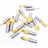 KOWOOD Router Bits Set of 15 Pieces 1/2 Inch Woodwork