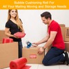 2-Pack Bubble Cushioning Wrap Rolls for Packing Moving Shipping,12"x 72'