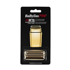 BaBylissPRO BaBylissPRO Barberology Professional FXRF2G GOLDFX Replacement Double Foil Shaver Head with 2 Cutters