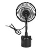 Car Fan Powerful Low Noise 3 Speeds Adjustable Portable USB
