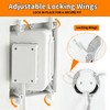KOHUIPU TV Cable Hider wall kit in wall Cable Management