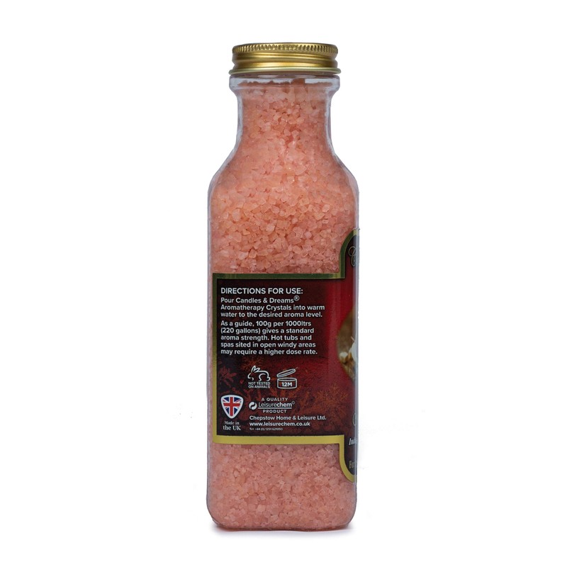 Hot tub spa/Bath Aromatherapy scents Crystals (Spiced Apple) Vegan (500g)