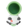 Panda Bamboo Pen Holder Cute Shape Large Capacity Resin Multipurpose