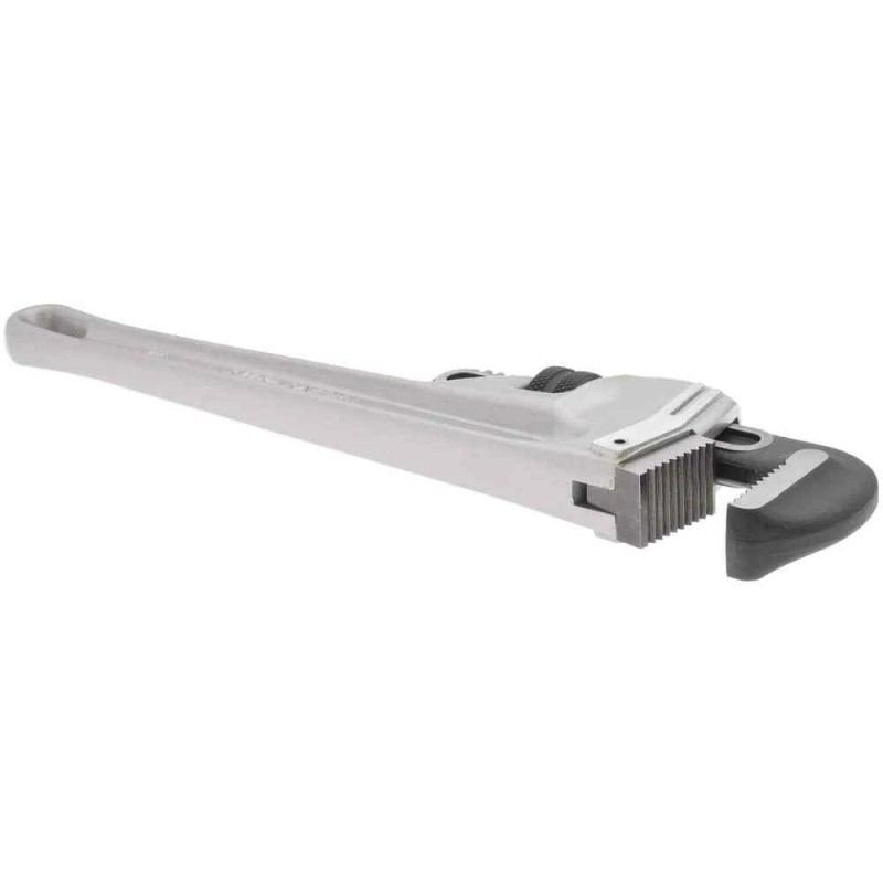 Paramount 14" Aluminum Adjustable Straight Pipe Wrench: 2" Pipe Capacity