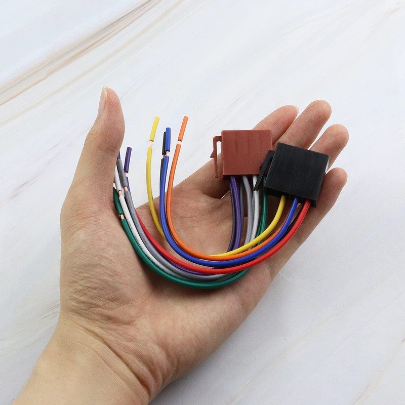 EMSea DIN ISO 16 Pin Electrical Loudspeaker Car Radio Adapter