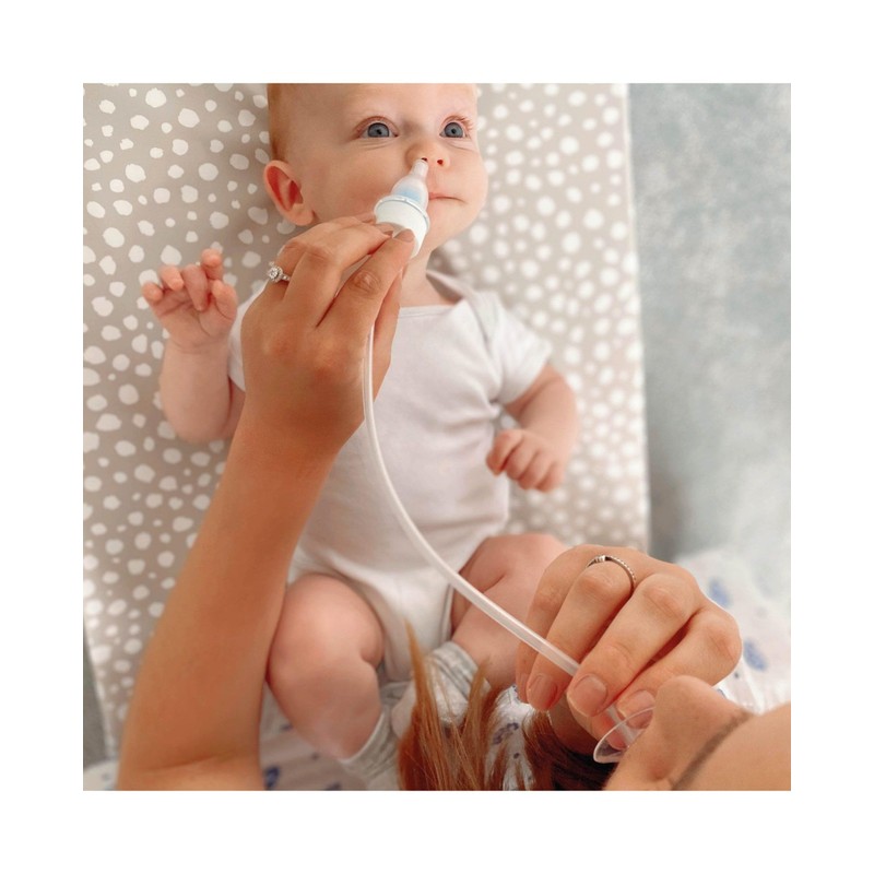 Nuby, Breathe-EEZ Infant Nasal Aspirator with Travel Case, 5"