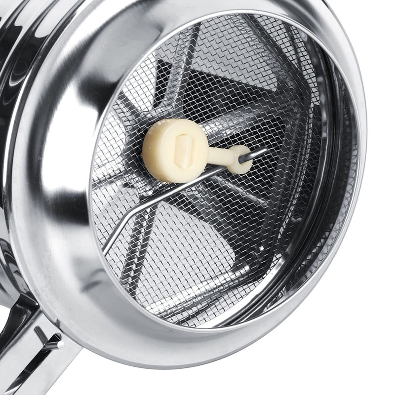 Flour Sifter Stainless Steel Handheld Manual Sieve Strainer Kitchen Baking