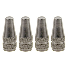 Wowlife 4X Bike Bicycle Road Racing Colour Presta Valve Cap Dust Covers (Grey)