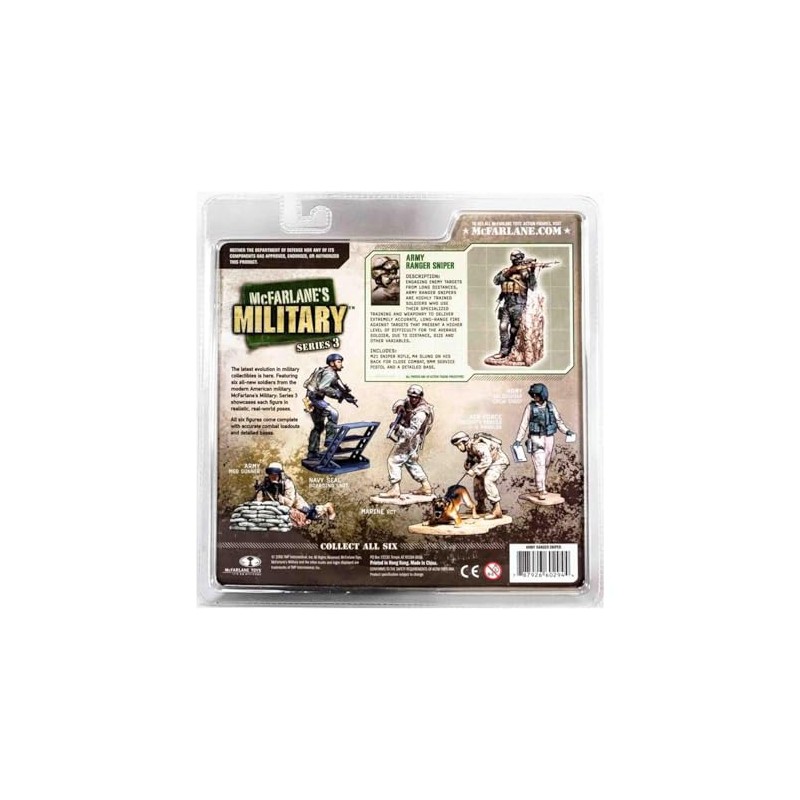 McFarlane Military Series 3: Army Ranger Sniper - Ethnic