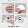 Deear Self Adhesive Caster Wheels for Furniture,Storage Box,Trash Can,PC Stainless